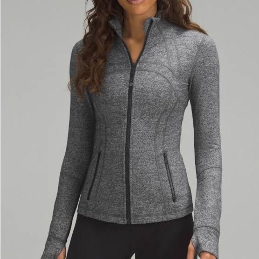 Lululemon Define Jacket Luon in Heathered Black